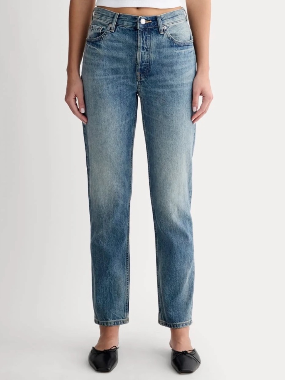 Everlane ’90S Cheeky Jean Vintage Mid Blue 25